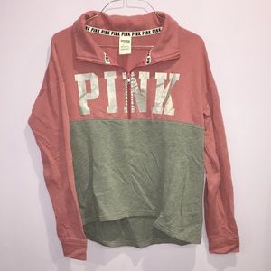 Like new pink quarter zip!